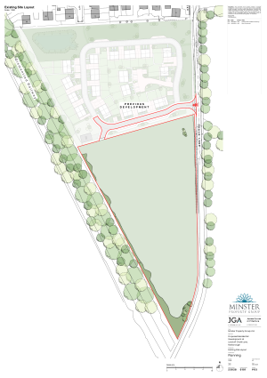 Drg. No: 0101, Rev. P03 - Existing Site Layout Plan, dated 24.09.2024